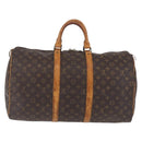 LOUIS VUITTON Monogram Keepall 50 Boston Bag M41426 LV Auth 200517-2