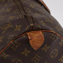 LOUIS VUITTON Monogram Keepall 55 Boston Bag M41424 LV Auth 200518-18