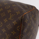 LOUIS VUITTON Monogram Keepall 55 Boston Bag M41424 LV Auth 200518-25