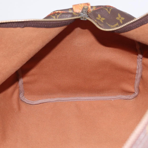 LOUIS VUITTON Monogram Keepall 55 Boston Bag M41424 LV Auth 200518