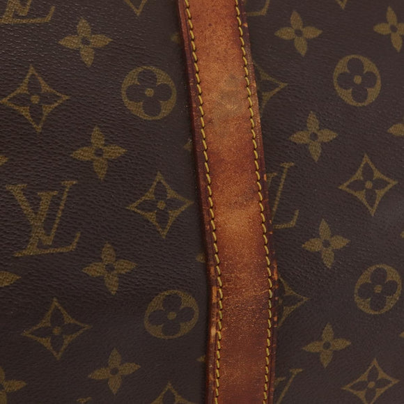 LOUIS VUITTON Monogram Keepall 55 Boston Bag M41424 LV Auth 200518