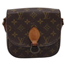 LOUIS VUITTON Monogram Saint Cloud PM Shoulder Bag M51244 LV Auth 200519-2