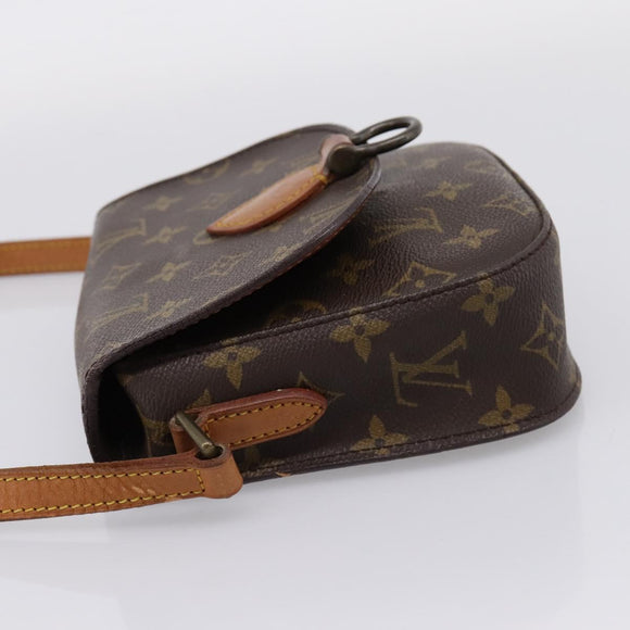 LOUIS VUITTON Monogram Saint Cloud PM Shoulder Bag M51244 LV Auth 200519