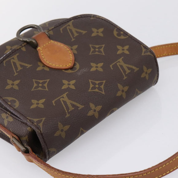 LOUIS VUITTON Monogram Saint Cloud PM Shoulder Bag M51244 LV Auth 200519
