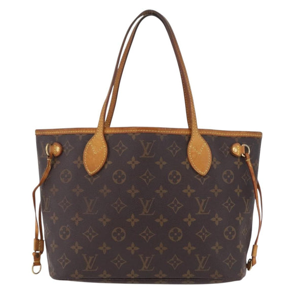 LOUIS VUITTON Monogram Neverfull PM Tote Bag M40155 LV Auth 200522
