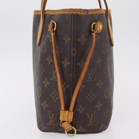 LOUIS VUITTON Monogram Neverfull PM Tote Bag M40155 LV Auth 200522