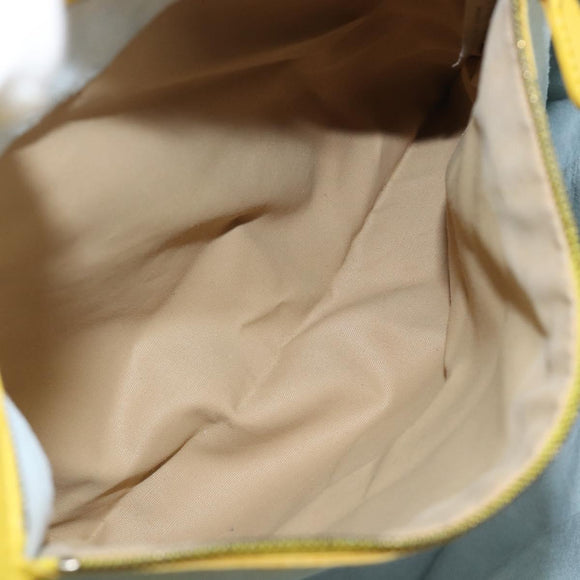 BOTTEGA VENETA INTRECCIATO Hand Bag Leather outlet Yellow 131673 Auth 200524