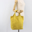 BOTTEGA VENETA INTRECCIATO Hand Bag Leather outlet Yellow 131673 Auth 200524-22