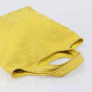 BOTTEGA VENETA INTRECCIATO Hand Bag Leather outlet Yellow 131673 Auth 200524-6