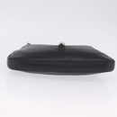GUCCI Jackie Chain Shoulder Bag Leather Black Silver 001 4015 Auth 200526V-10