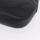 GUCCI Jackie Chain Shoulder Bag Leather Black Silver 001 4015 Auth 200526V-12