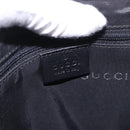 GUCCI Jackie Chain Shoulder Bag Leather Black Silver 001 4015 Auth 200526V-17
