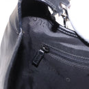 GUCCI Jackie Chain Shoulder Bag Leather Black Silver 001 4015 Auth 200526V-21