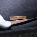 BOTTEGA VENETA INTRECCIATO Hand Bag Nylon Black Silver Auth 200527M-18