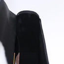 BOTTEGA VENETA INTRECCIATO Hand Bag Nylon Black Silver Auth 200527M-19