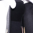 BOTTEGA VENETA INTRECCIATO Hand Bag Nylon Black Silver Auth 200527M-20