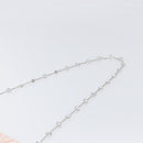 Miu Miu Matelasse Bijoux Chain Shoulder Bag Satin Pink Silver Auth 200528V-8