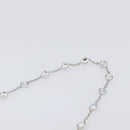 Miu Miu Matelasse Bijoux Chain Shoulder Bag Satin Pink Silver Auth 200528V-9