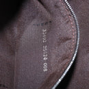 FENDI Zucca Canvas Mamma Baguette Shoulder Bag Brown Black Auth 200533V-11