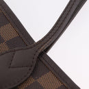 LOUIS VUITTON Damier Ebene Neverfull MM Tote Bag N51105 LV Auth 200534A-19