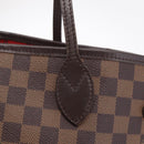 LOUIS VUITTON Damier Ebene Neverfull MM Tote Bag N51105 LV Auth 200534A-21