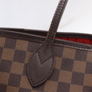 LOUIS VUITTON Damier Ebene Neverfull MM Tote Bag N51105 LV Auth 200534A-22