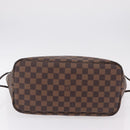 LOUIS VUITTON Damier Ebene Neverfull MM Tote Bag N51105 LV Auth 200534A-8