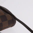 LOUIS VUITTON Damier Ebene Neverfull MM Tote Bag N51105 LV Auth 200534A-10