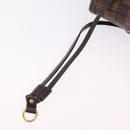 LOUIS VUITTON Damier Ebene Neverfull MM Tote Bag N51105 LV Auth 200534A-28