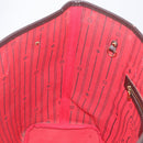 LOUIS VUITTON Damier Ebene Neverfull MM Tote Bag N51105 LV Auth 200534A-31