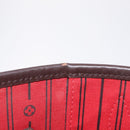 LOUIS VUITTON Damier Ebene Neverfull MM Tote Bag N51105 LV Auth 200534A-32