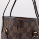 LOUIS VUITTON Damier Ebene Neverfull MM Tote Bag N51105 LV Auth 200534A-5