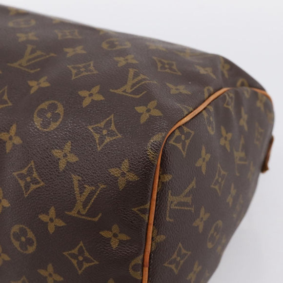 LOUIS VUITTON Monogram Speedy 30 Hand Bag M41526 LV Auth 200536V