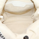 Stella McCartney Falabella Chain Shoulder Bag Knit 2way Ivory Auth 200538V-9