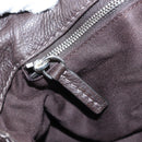 Chloe Paddington Hand Bag Leather Brown Gold Silver Auth 200539V-22