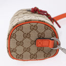 GUCCI GG Canvas Bag THE NORTH FACE Collaboration Beige 679760 Auth 200541V-5
