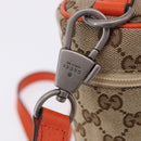 GUCCI GG Canvas Bag THE NORTH FACE Collaboration Beige 679760 Auth 200541V-9