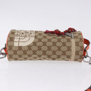 GUCCI GG Canvas Bag THE NORTH FACE Collaboration Beige 679760 Auth 200541V-3