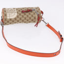 GUCCI GG Canvas Bag THE NORTH FACE Collaboration Beige 679760 Auth 200541V-8