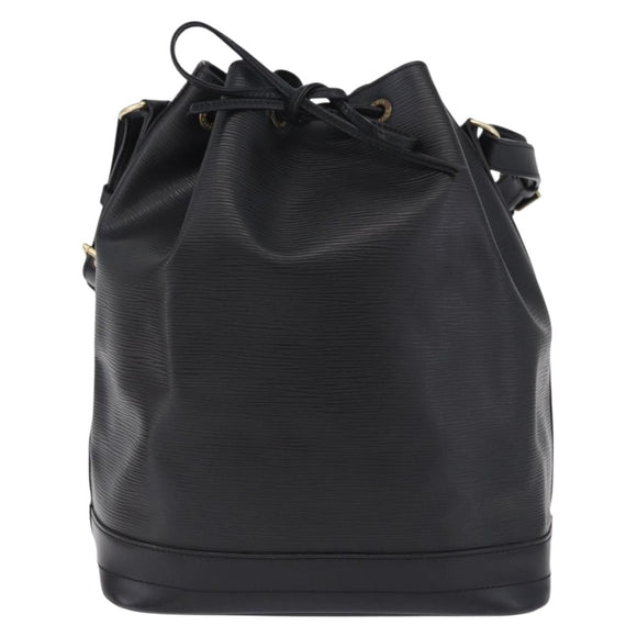 LOUIS VUITTON Epi Petit Noe Shoulder Bag Black M44102 LV Auth 200543V