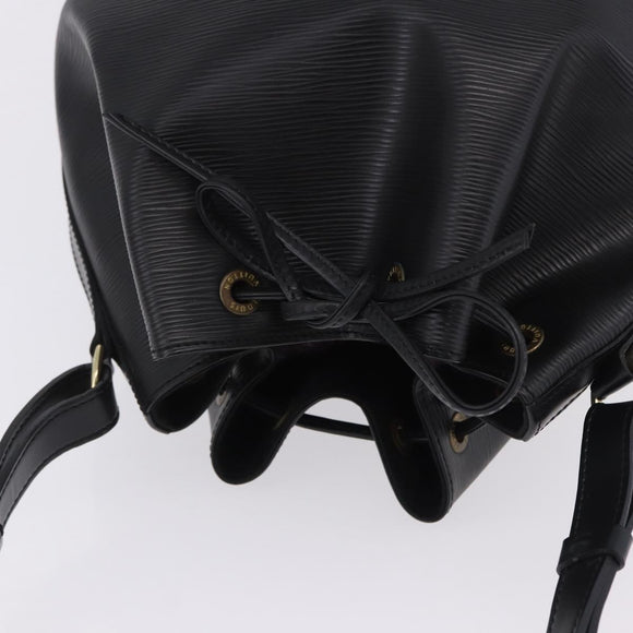 LOUIS VUITTON Epi Petit Noe Shoulder Bag Black M44102 LV Auth 200543V