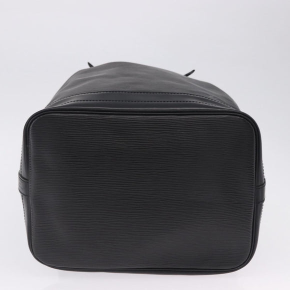 LOUIS VUITTON Epi Petit Noe Shoulder Bag Black M44102 LV Auth 200543V