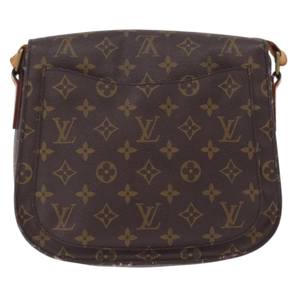 LOUIS VUITTON Monogram Saint Cloud GM Shoulder Bag M51242 LV Auth 200559