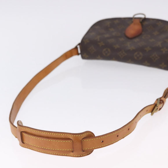 LOUIS VUITTON Monogram Saint Cloud GM Shoulder Bag M51242 LV Auth 200559