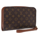 LOUIS VUITTON Monogram Orsay Clutch Bag M51790 LV Auth 200563-1