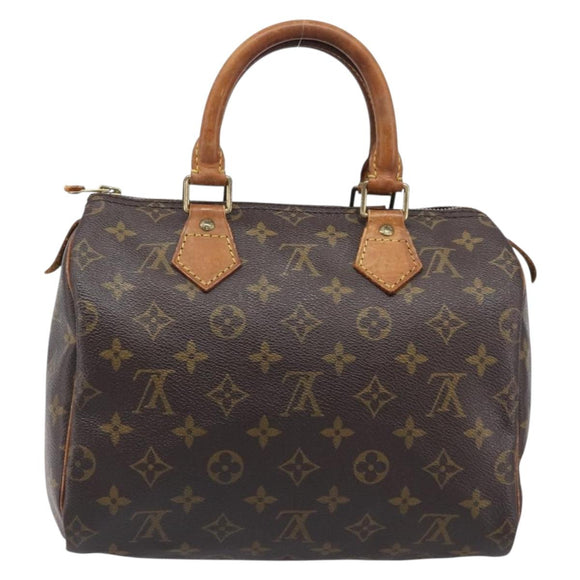 LOUIS VUITTON Monogram Speedy 25 Hand Bag M41528 LV Auth 200564