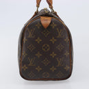 LOUIS VUITTON Monogram Speedy 25 Hand Bag M41528 LV Auth 200564-4