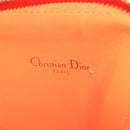 Christian Dior Canage Caro Trio Pouch Lamb Skin Multicolor Gold Auth 200565M-16