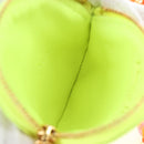 Christian Dior Canage Caro Trio Pouch Lamb Skin Multicolor Gold Auth 200565M-28