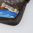 LOUIS VUITTON Monogram Vivienne Mini Pochette Accessoires M68489 LV Auth 200569A-14